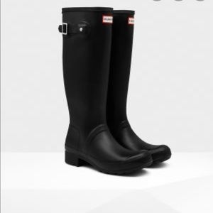 Tall Matte Hunter Rain Boots
